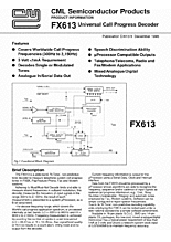 DataSheet FX613 pdf